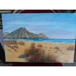 Средна картина масло на платно, Испания - 3796